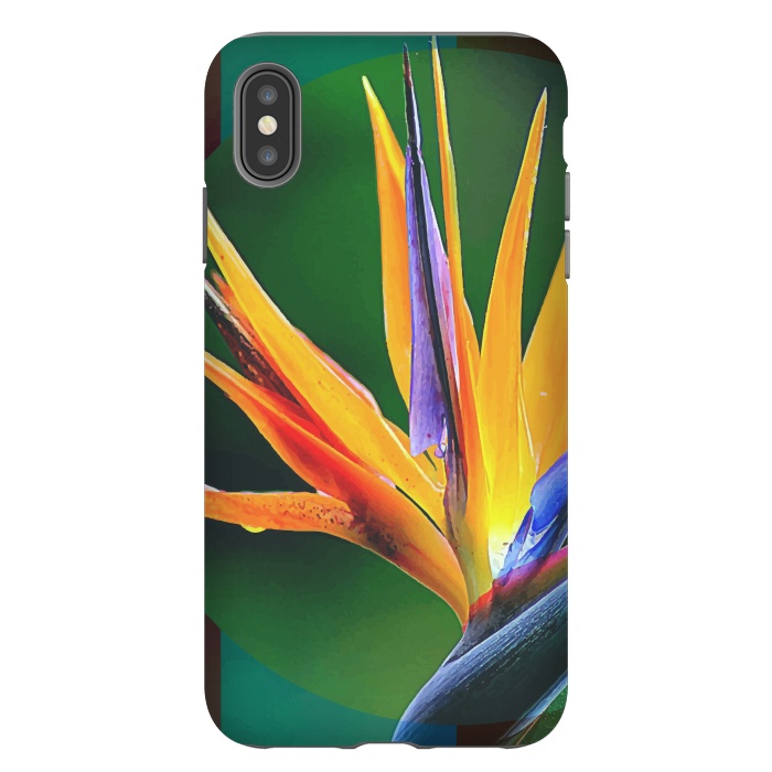 iPhone Xs Max StrongFit Bird of Paradise by Creativeaxle