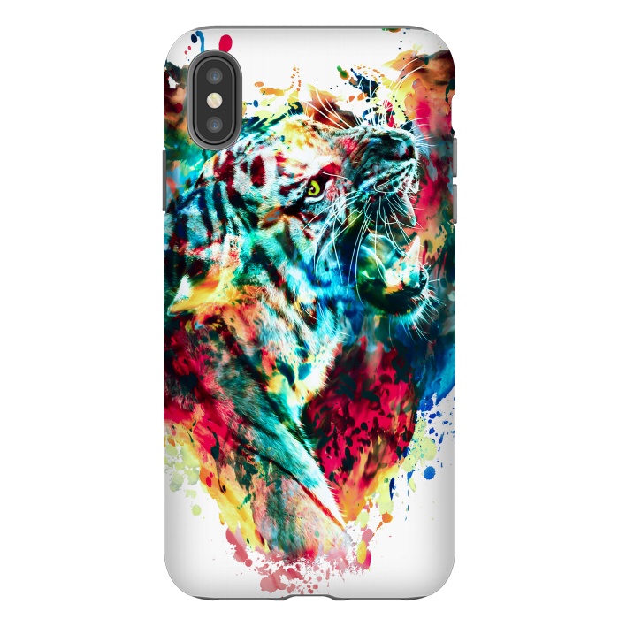 iPhone Xs Max StrongFit Tiger Roar by Riza Peker