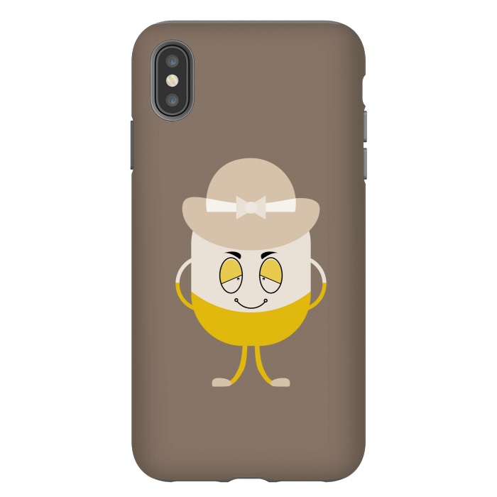 iPhone Xs Max StrongFit cartoon cool guy by TMSarts