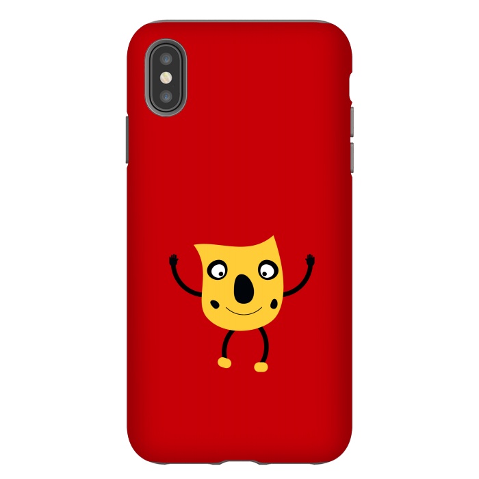 iPhone Xs Max StrongFit funny happy man by TMSarts