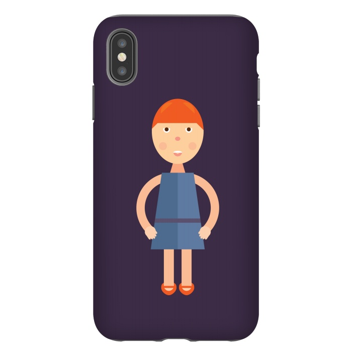 iPhone Xs Max StrongFit little girl standing by TMSarts