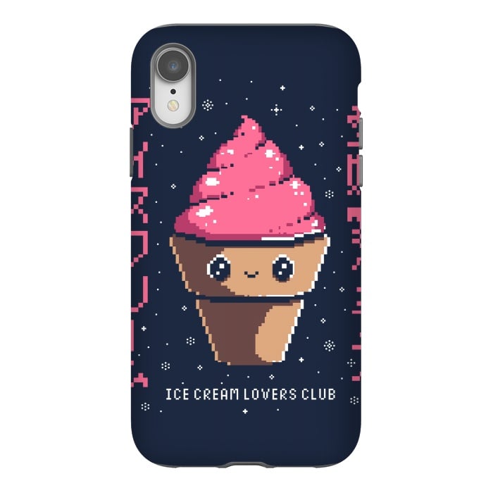 iPhone Xr StrongFit Ice cream lovers club by Ilustrata