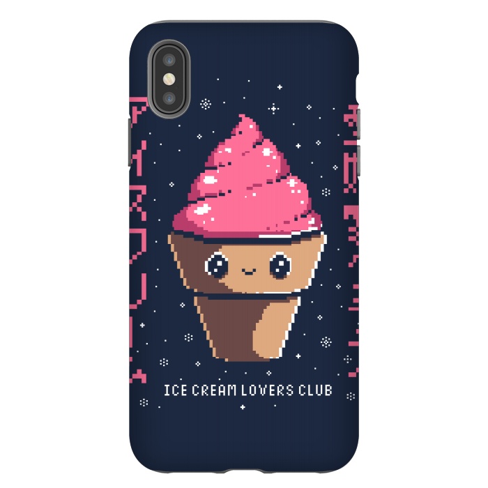 iPhone Xs Max StrongFit Ice cream lovers club by Ilustrata