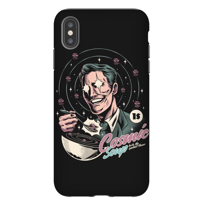 iPhone Xs Max StrongFit Cosmic Soup by Ilustrata