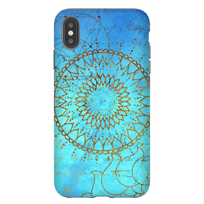 iPhone Xs Max StrongFit Blue in the Sky by  Utart