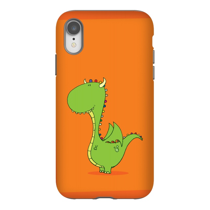 iPhone Xr StrongFit MOMMY'S LITTLE DRAGON! by Mangulica