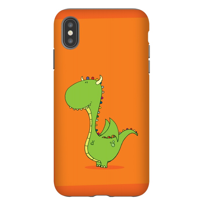 iPhone Xs Max StrongFit MOMMY'S LITTLE DRAGON! by Mangulica