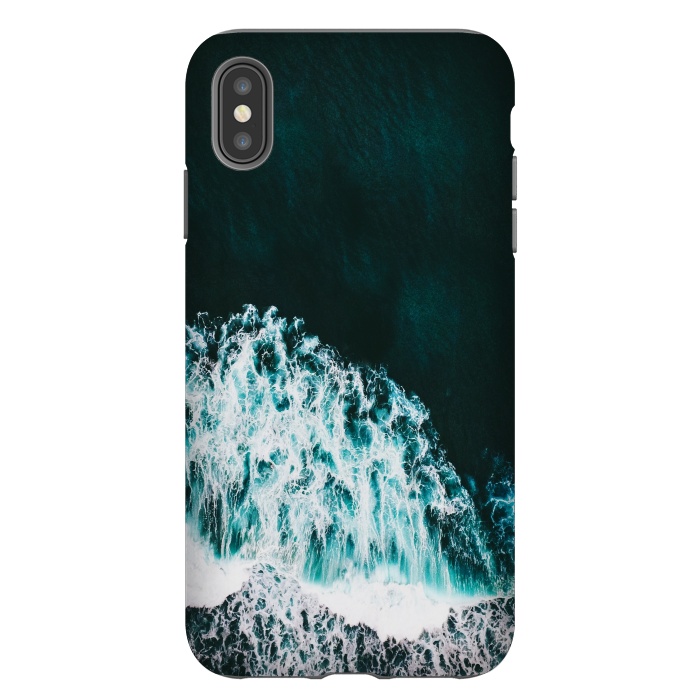 iPhone Xs Max StrongFit WaVes Land by Joanna Vog