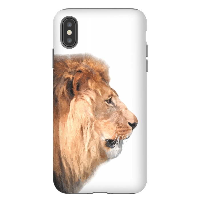 iPhone Xs Max StrongFit Lion Profile by Alemi
