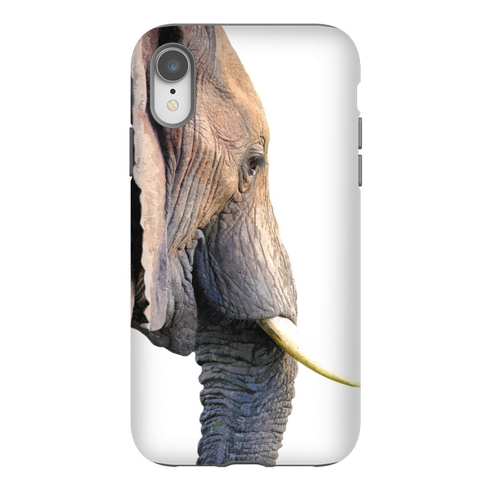 iPhone Xr StrongFit Elephant Profile by Alemi