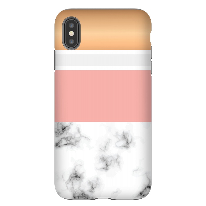 iPhone Xs Max StrongFit Marble III 021 by Jelena Obradovic