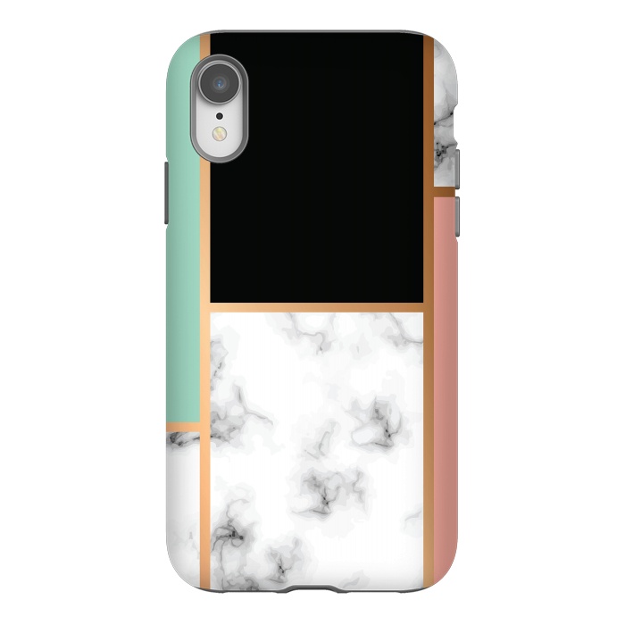 iPhone Xr StrongFit Marble III 060 by Jelena Obradovic