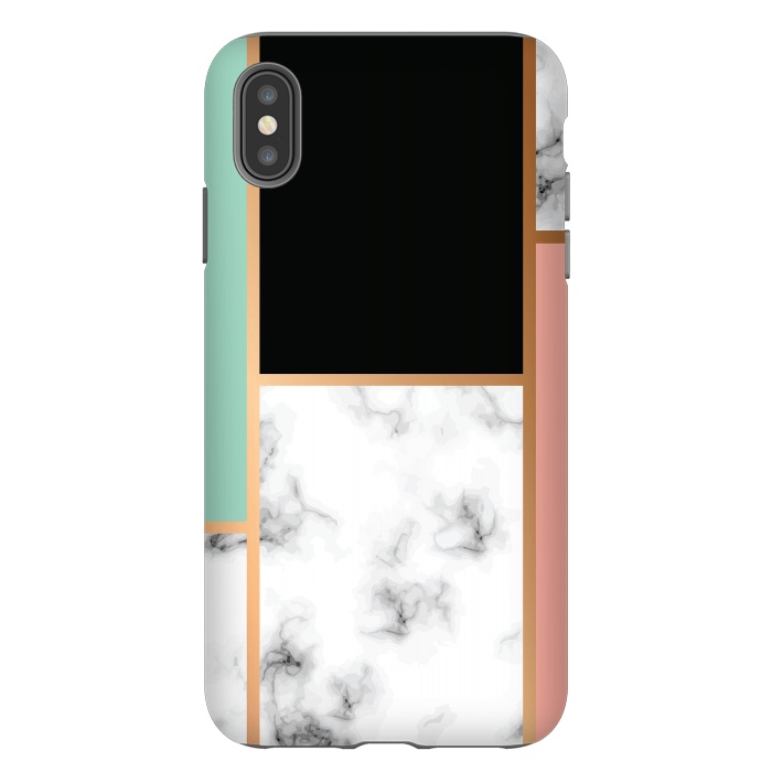 iPhone Xs Max StrongFit Marble III 060 by Jelena Obradovic