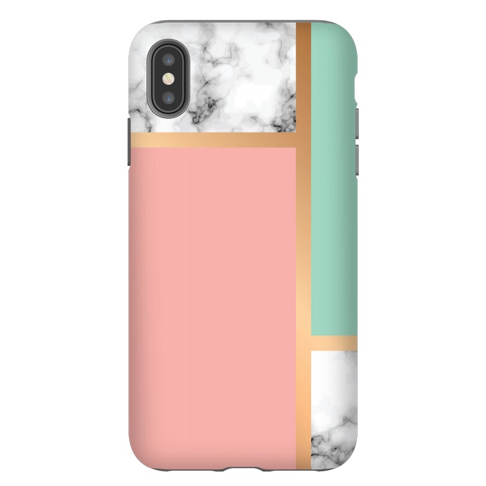 iPhone Xs Max StrongFit Marble III 079 by Jelena Obradovic