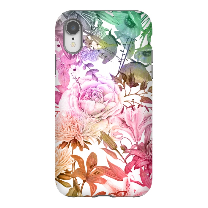 iPhone Xr StrongFit Floral Market by Creativeaxle