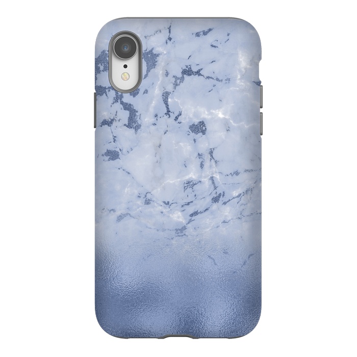 iPhone Xr StrongFit Freshness - Blue Marble Glitter  by  Utart