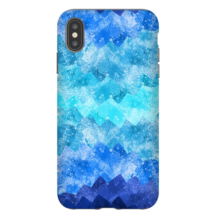 iPhone Xs Max StrongFit The blue sea waves by Steve Wade (Swade)