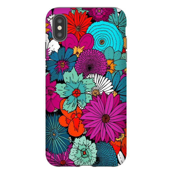 iPhone Xs Max StrongFit Bunch of flowers por Steve Wade (Swade)