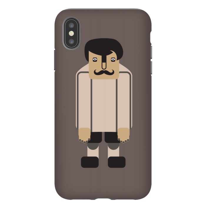 iPhone Xs Max StrongFit tall skinny man by TMSarts