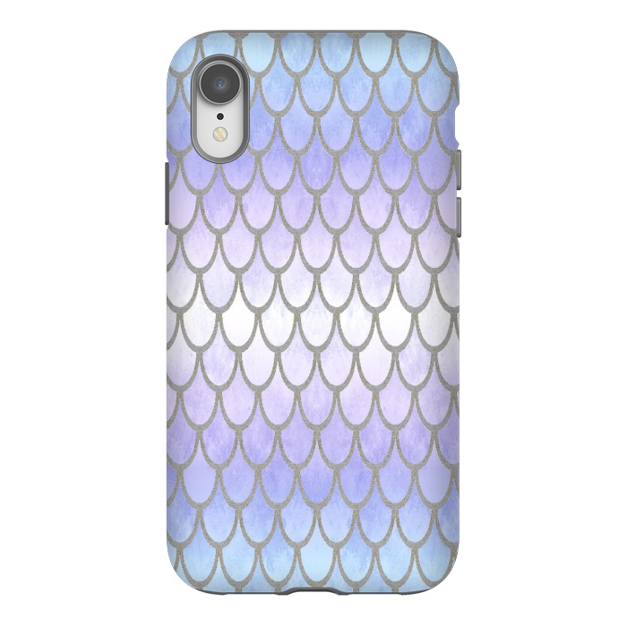 iPhone Xr StrongFit Pretty Mermaid Scales 01 by Angelika Parker