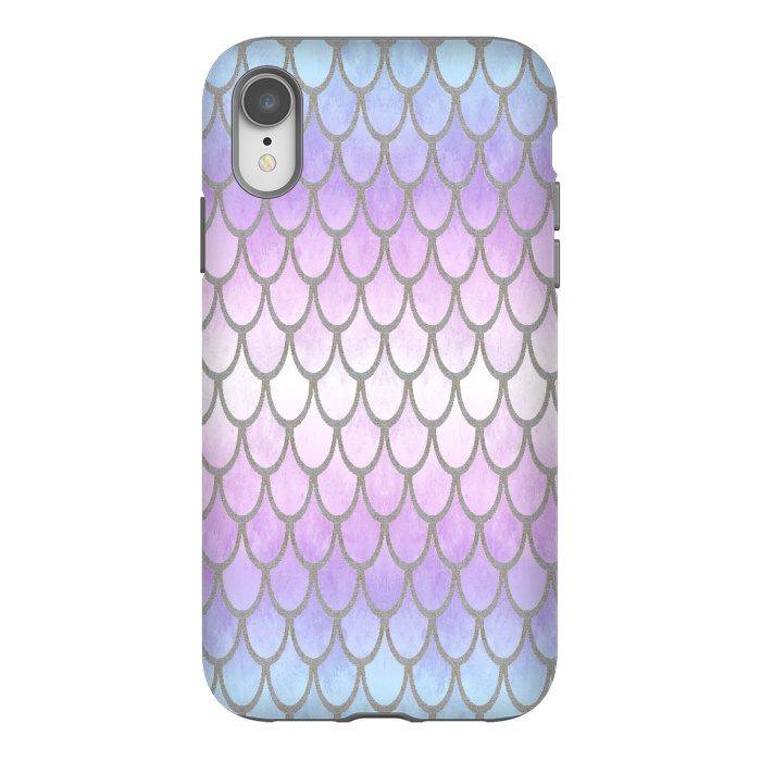 iPhone Xr StrongFit Pretty Mermaid Scales 02 by Angelika Parker