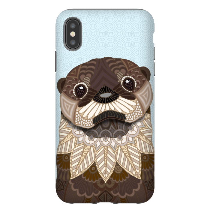 iPhone Xs Max StrongFit Otterly Cute by Angelika Parker