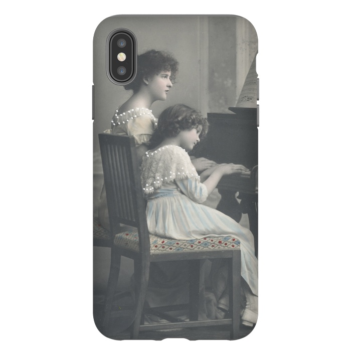 iPhone Xs Max StrongFit Two Beautiful Sisters On The  Piano by Andrea Haase