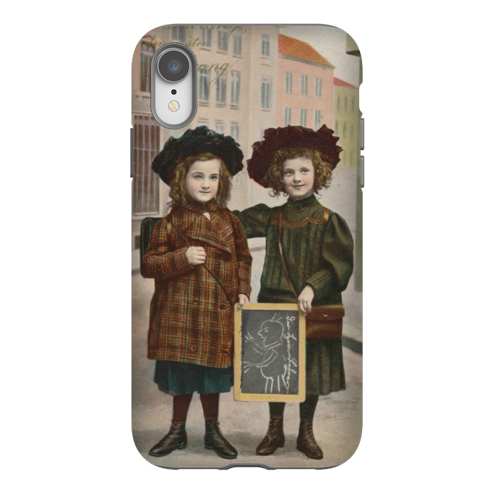 iPhone Xr StrongFit Vintage School Girls by Andrea Haase