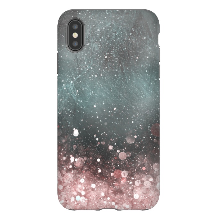 iPhone Xs Max StrongFit Pink Sparkle 2 by Andrea Haase