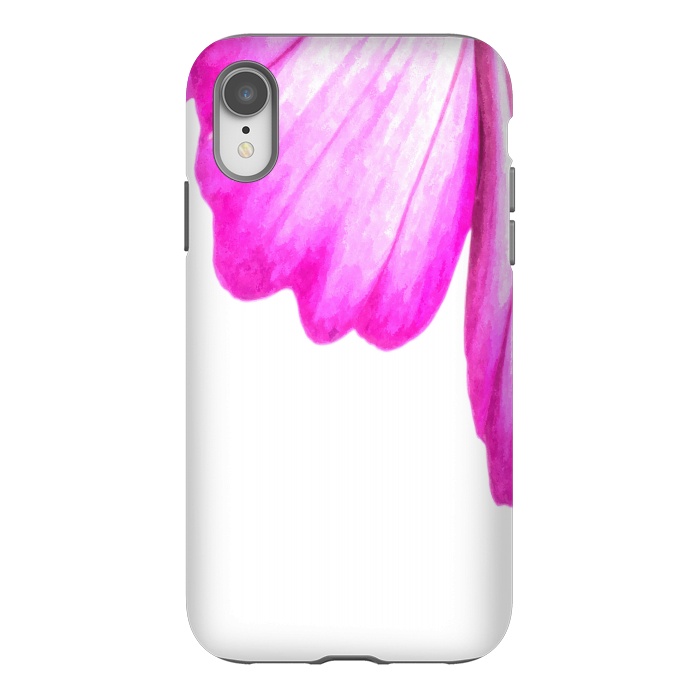 iPhone Xr StrongFit Pink Flower Abstract by Alemi