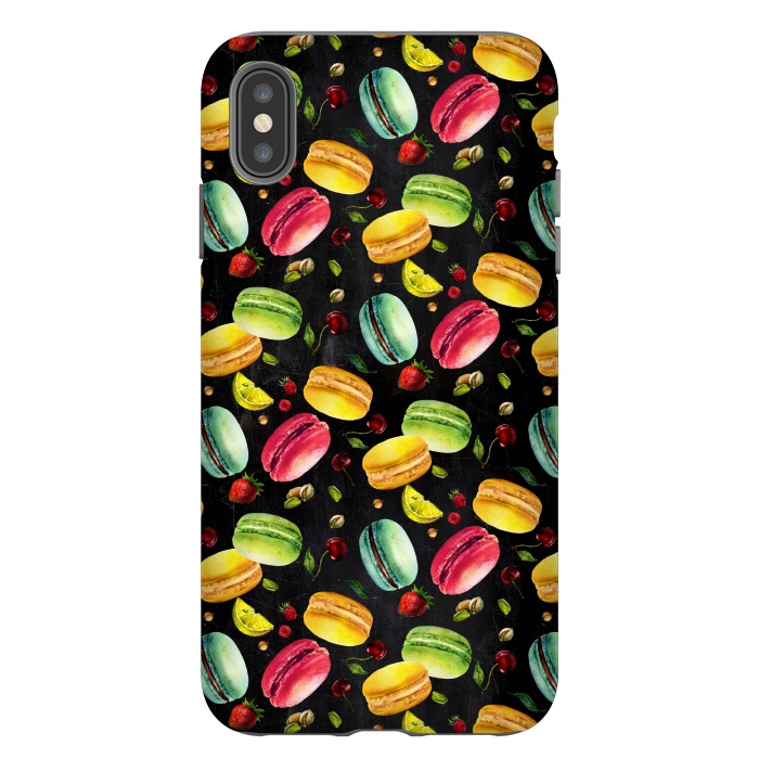 iPhone Xs Max StrongFit Macaroon Dance at Night by DaDo ART