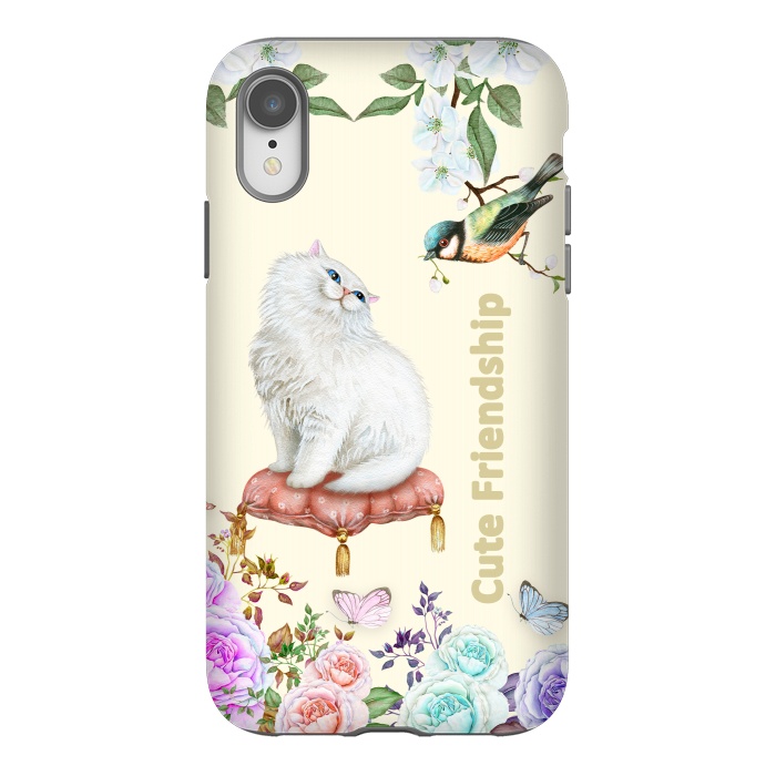 iPhone Xr StrongFit Cute Friendship by Creativeaxle