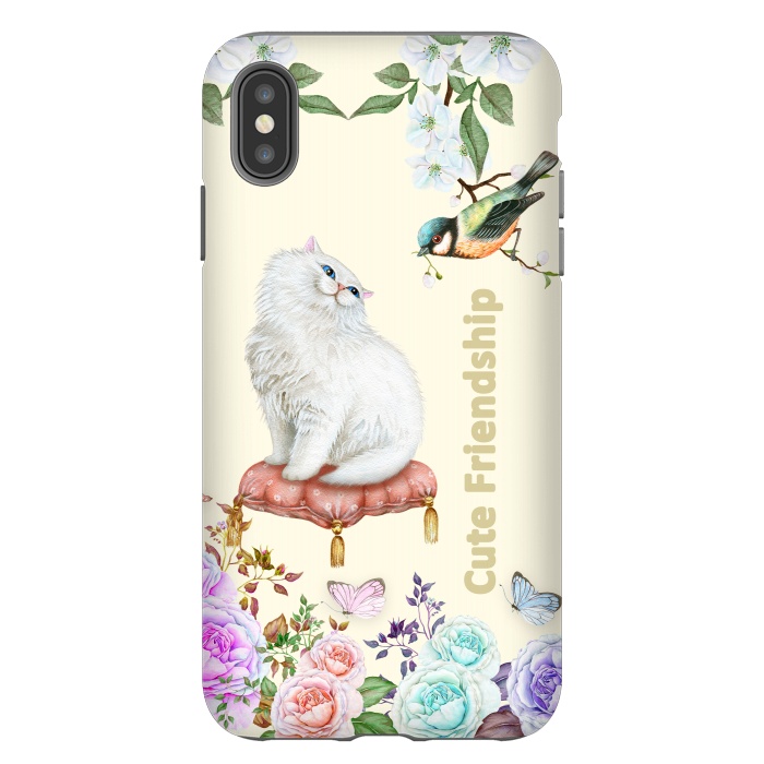 iPhone Xs Max StrongFit Cute Friendship by Creativeaxle