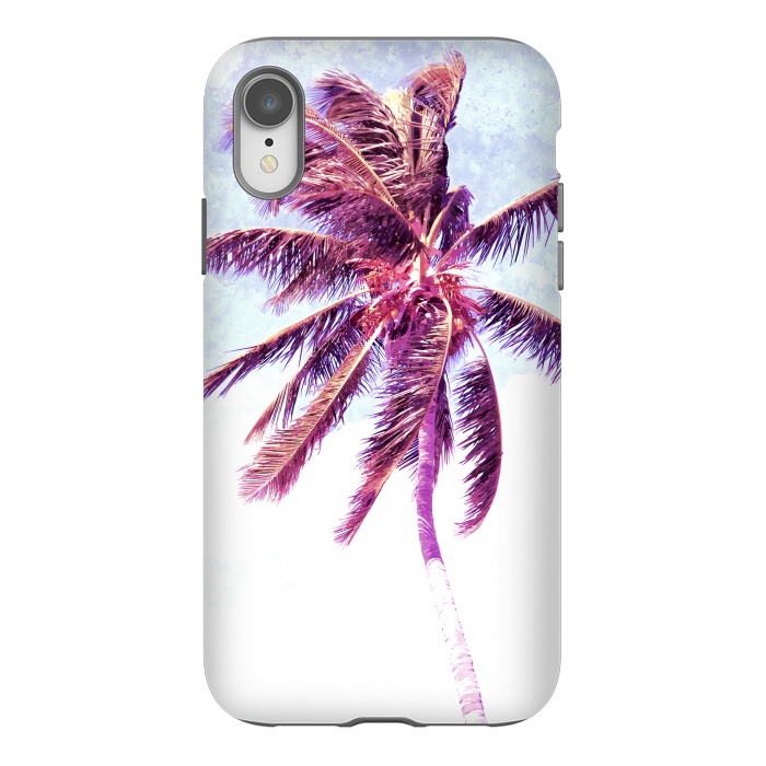 iPhone Xr StrongFit Palm Tree Tropical Illustration by Alemi