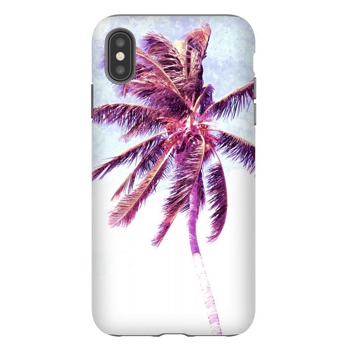 iPhone Xs Max StrongFit Palm Tree Tropical Illustration by Alemi