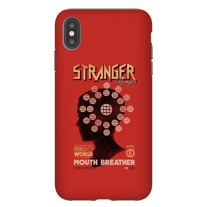 iPhone Xs Max StrongFit Stranger hunger by jackson duarte