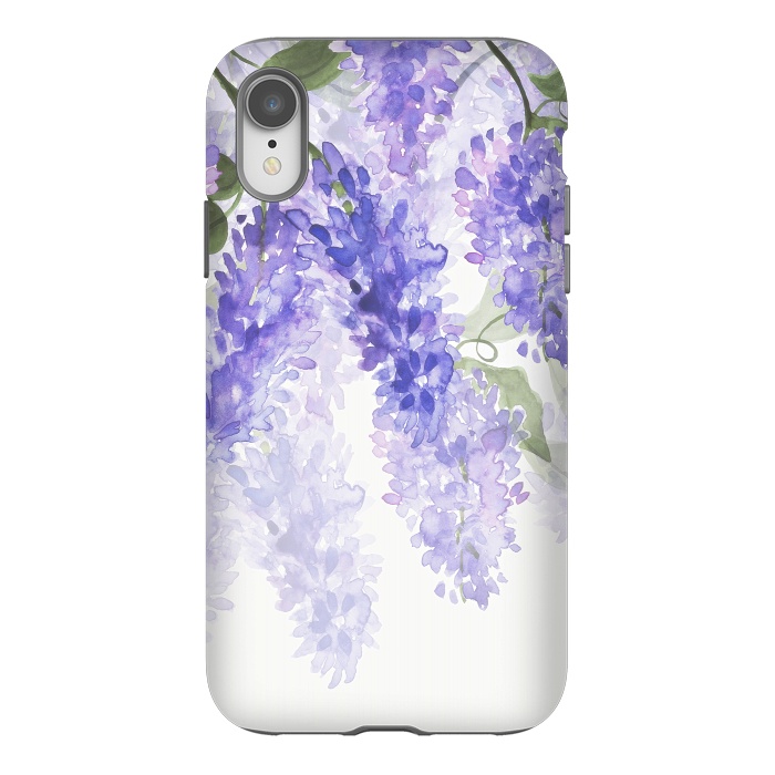 iPhone Xr StrongFit Wisteria in the Summer Garden by  Utart