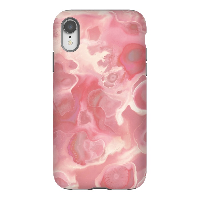 iPhone Xr StrongFit Melted Strawberry Cream by Micklyn Le Feuvre