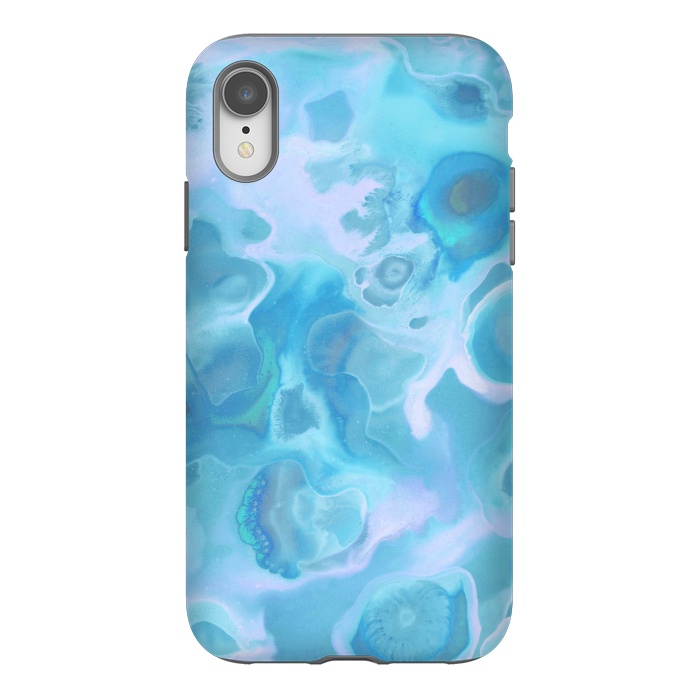 iPhone Xr StrongFit Lavender's Blue by Micklyn Le Feuvre