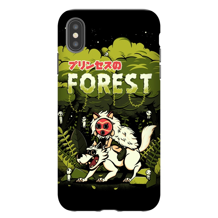 iPhone Xs Max StrongFit The Forest Princess by Ilustrata