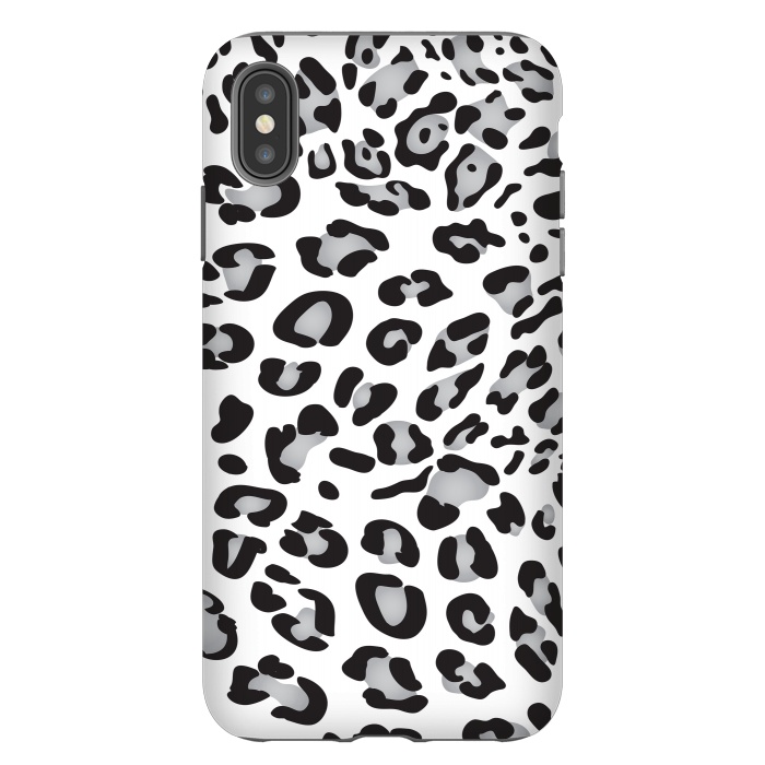 iPhone Xs Max StrongFit Leopard Texture 6 by Bledi