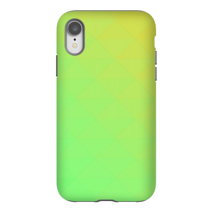 iPhone Xr StrongFit yellow green shades by MALLIKA