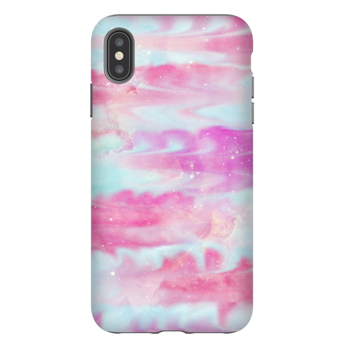 iPhone Xs Max StrongFit Pink blue  by Jms