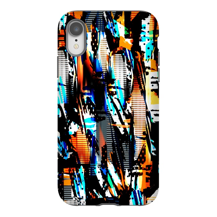 iPhone Xr StrongFit Psychedelic by Kashmira Baheti