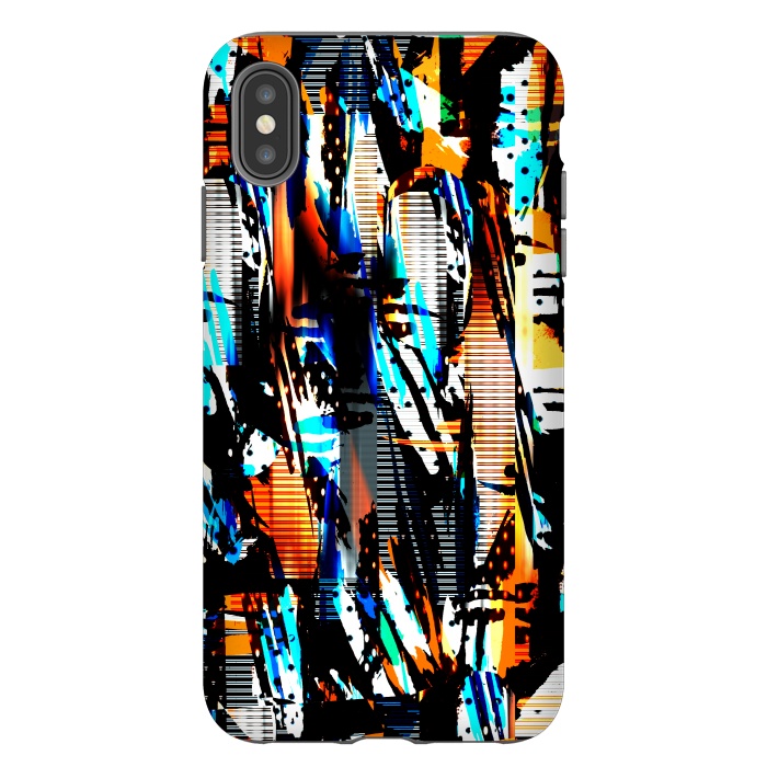 iPhone Xs Max StrongFit Psychedelic by Kashmira Baheti