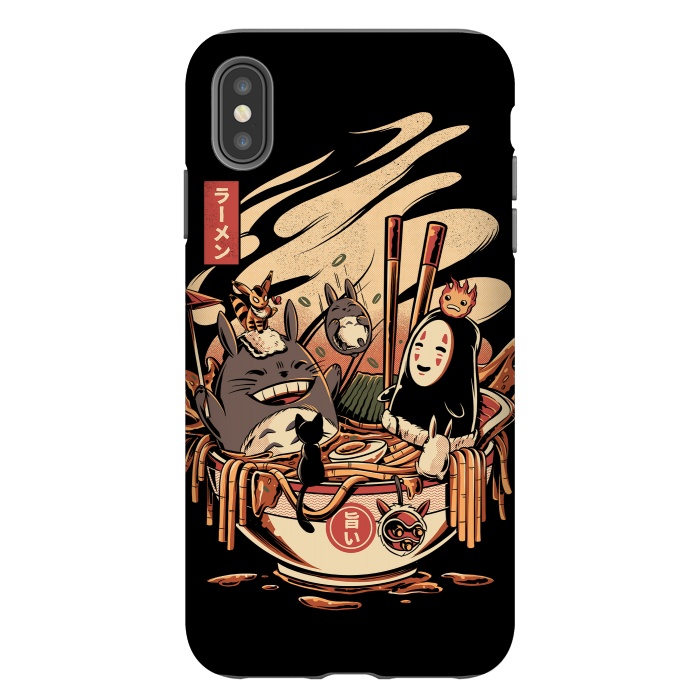 iPhone Xs Max StrongFit Ramen pool party by Ilustrata