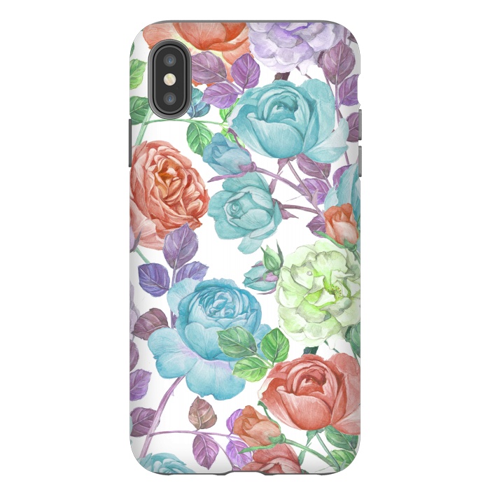 iPhone Xs Max StrongFit Breathless Rose by Creativeaxle