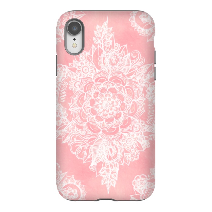 iPhone Xr StrongFit Marshmallow Lace by Micklyn Le Feuvre