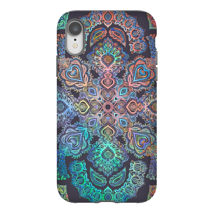 iPhone Xr StrongFit Boho Intense by Micklyn Le Feuvre