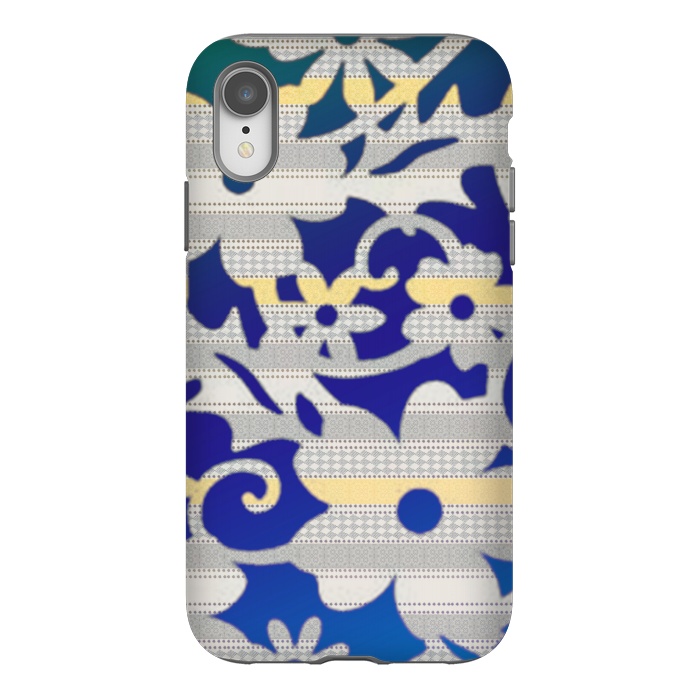 iPhone Xr StrongFit Patterned floral by Kashmira Baheti